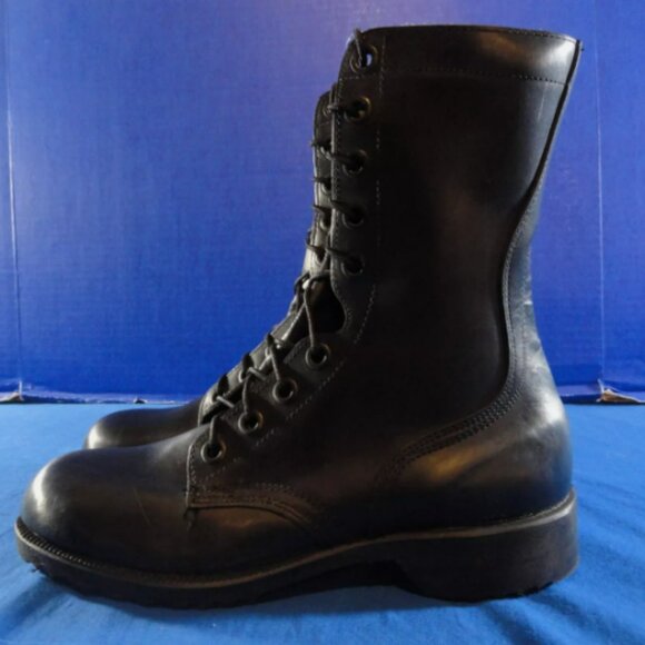 6.5R CIC GENESCO BLACK COMBAT MILITARY BOOTS TACTICAL SOLE VIETNAM ERA RC 2603 main image 4